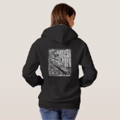 Pull À Capuche Bataillon Iowa (Dos entier)