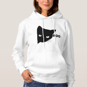 Pull À Capuche Bateau à chat noir Chats cadeaux Halloween