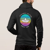 Pull À Capuche Bateau Papier Yacht Club (Dos)