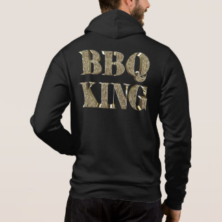 Pull À Capuche BBQ 3D Gold Bling King