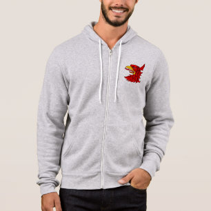 Pull À Capuche Beak de la créature rouge d'oiseaux