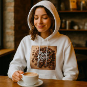 Pull À Capuche Bean Lover Fèves de café esthétique