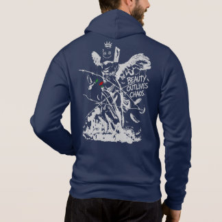 PULL À CAPUCHE BEAUTY_OUTLIVES_CHAOS