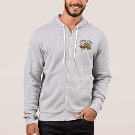 Pull À Capuche Bébé Paresseux (Devant)