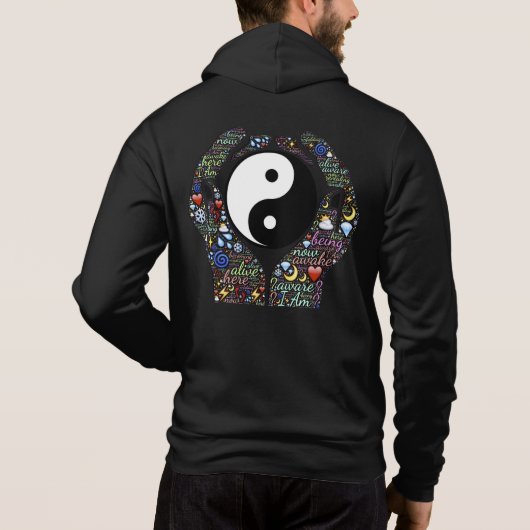 Pull À Capuche Bella des hommes incroyables+Sweat - shirt à (Dos)