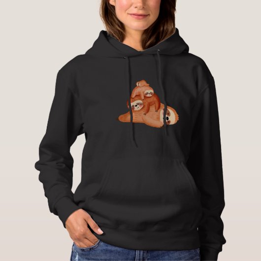 Pull À Capuche Belle Stack Art (Devant)