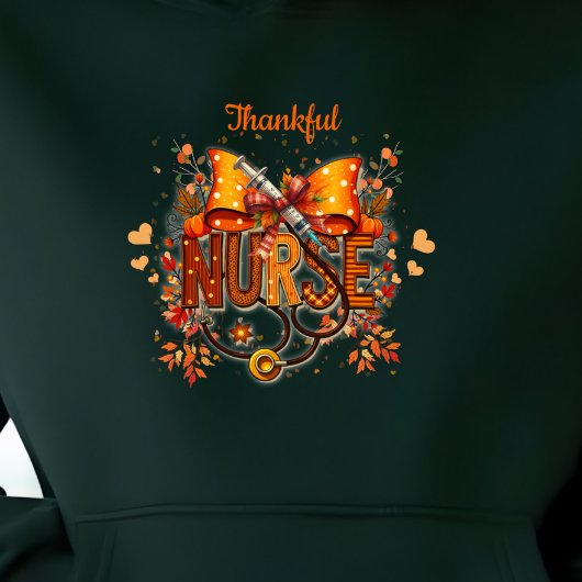 Pull À Capuche Belles couleurs d'automne Arc Infirmière reconnais