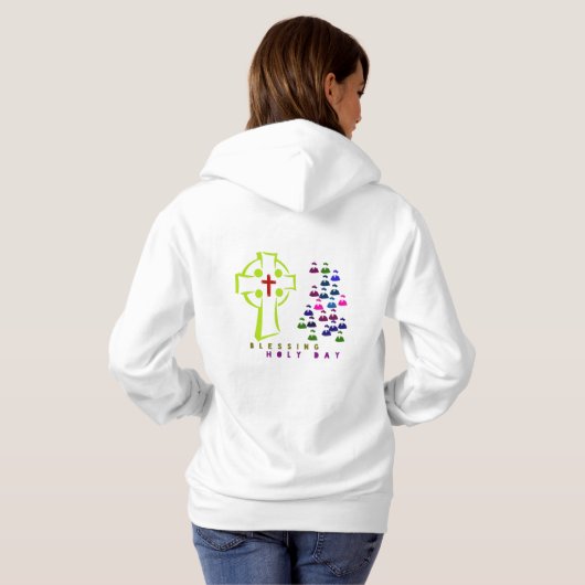 Pull À Capuche bénédiction de Dieu (Dos entier)