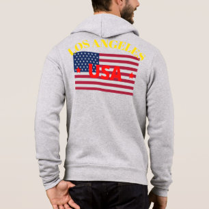 Pull À Capuche Best Seller Los Angeles USA Flag Holidays