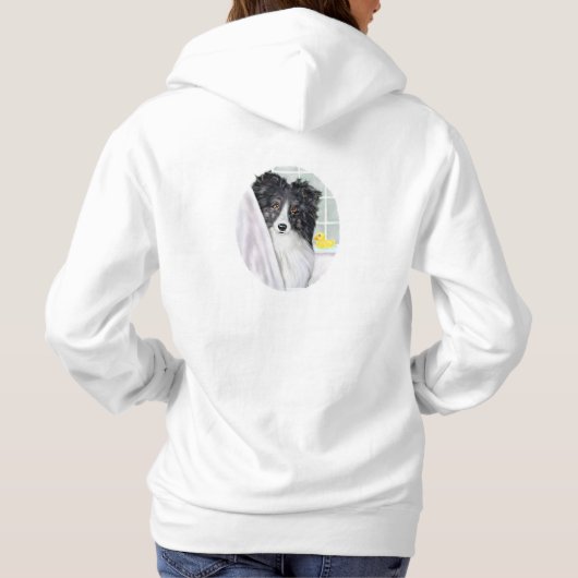 Pull À Capuche Bi Black Shelter Bain (Dos)