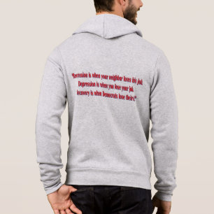 Pull À Capuche Biden-Récession-