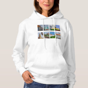 Pull À Capuche Biélorussie Grodno Cityscape