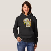 Pull À Capuche Bières-moi Scottie (Devant entier)
