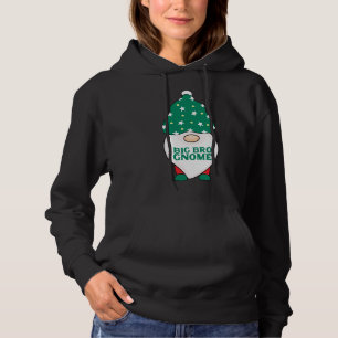Pull À Capuche Big Bro Gnome Brother Gnomes Correspondant Christm