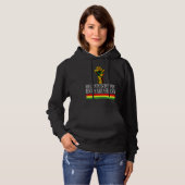 Pull À Capuche Black History Month African Strong  For Women Men (Devant entier)