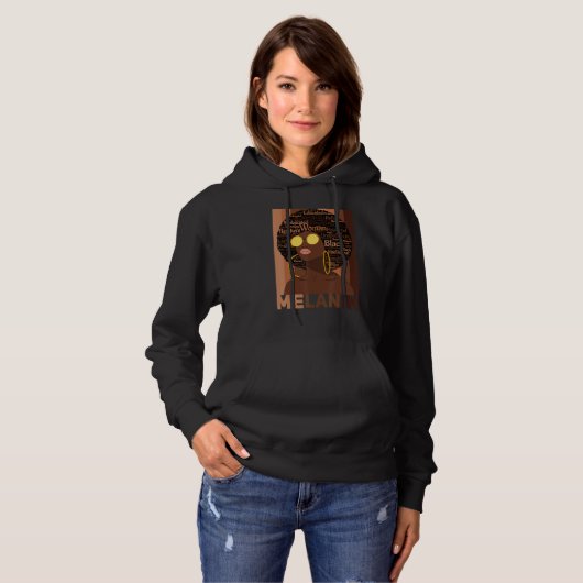 Pull À Capuche Black Pride Histoire Mois Vêtements Africain Améri (Devant entier)