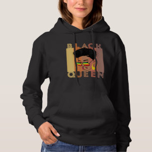 Pull À Capuche Black Women Melanin Poppin Queen Afro Black Girl M