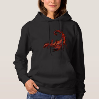 Pull À Capuche Blazing Scorpion Mythical Creature Fantasy Art