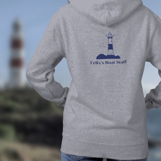 Pull À Capuche Bleu de la marine phare