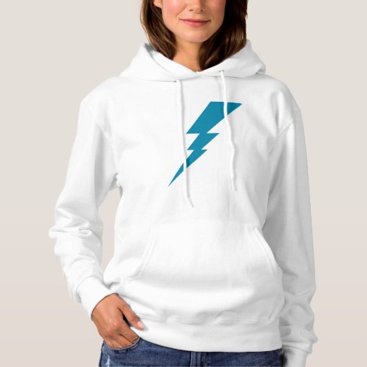 Pull À Capuche Bleu éclair (Devant)