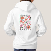 Pull À Capuche Bloom Female Empowerment Quote (Dos)