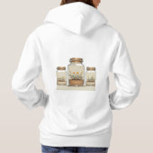 Pull À Capuche Bloomscape en bouteille (Dos)