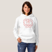 Pull À Capuche Blossom Cafe femmes (Devant entier)
