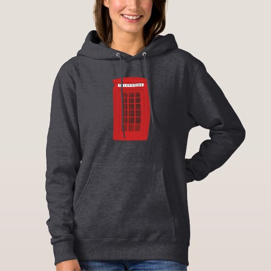 Pull À Capuche Boîte Téléphonique (Devant)