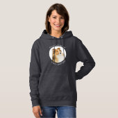 Pull À Capuche Bonne fille Sheltie (Devant entier)