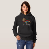 Pull À Capuche Bonne saucisse Halloweiner Dachshund (Devant entier)