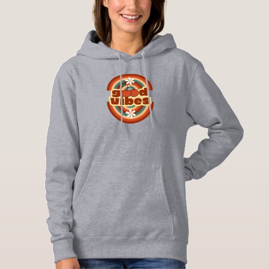 Pull À Capuche Bonne Vibration (Devant)