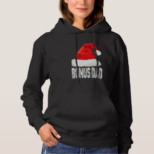 Pull À Capuche Bonus de Noël Papa Père Noël Chapeau Noël Famille
