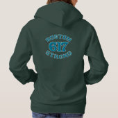 Pull À Capuche BOSTON 617 FORT 3D Patch (Dos)