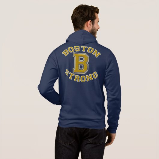 PULL À CAPUCHE BOSTON FORT (Dos entier)