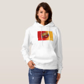 Pull À Capuche Boule de disco scintillante (Devant entier)