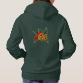 Pull À Capuche Bouquet de fleurs (Dos)