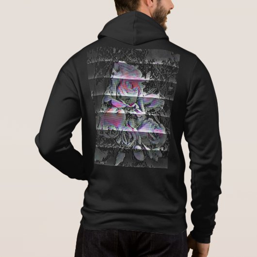 Pull À Capuche Bouquet Techno (Dos)