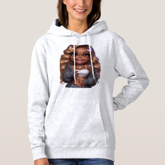 Pull À Capuche Braces CHIBI DOLL (Devant)