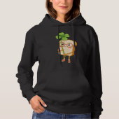 Pull À Capuche Bread Tony Lucky Clover – Cute Bread-T-Shirt (Devant)