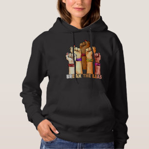 Pull À Capuche Break The Bias 8 Mars 2022 Happy International Wo