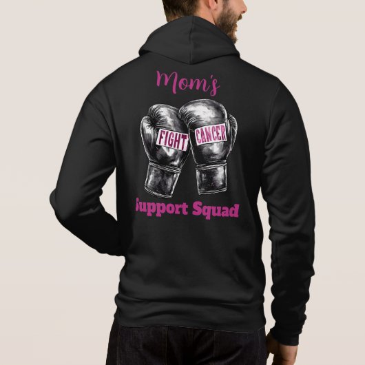 Pull À Capuche Breast Cancer Fighter Support Squad (Dos)
