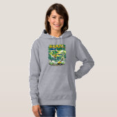 Pull À Capuche Brésil Énergie de but Skeleton Striker Nations Cre (Devant entier)