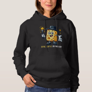 Pull À Capuche Brie-Lieve en Fromage magique Caractère Pun Magici