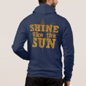 Pull À Capuche Briller comme la fermeture éclair du soleil (Dos)