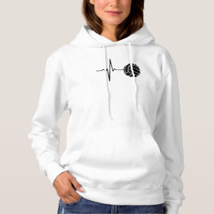 Pull À Capuche Brise-coeur de volleyball