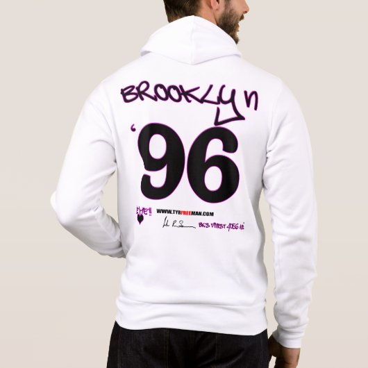 PULL À CAPUCHE BROOKLYN 96 HOODY. (Dos)
