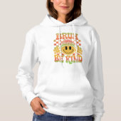 Pull À Capuche Bruh Be Kind Happy Face Beanie Dégradé Tropical (Devant)