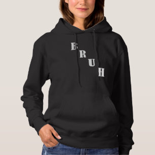 Pull À Capuche Bruh meme dit frère saluer les hommes Ados garçons