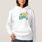 Pull À Capuche BUGS BUNNY BUILDERS™| Lola Bunny Graphique de cara (Devant)