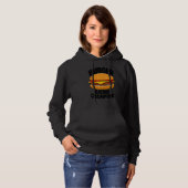 Pull À Capuche Burger Mating Champion Burger Tee - shirt Femme Fo (Devant entier)